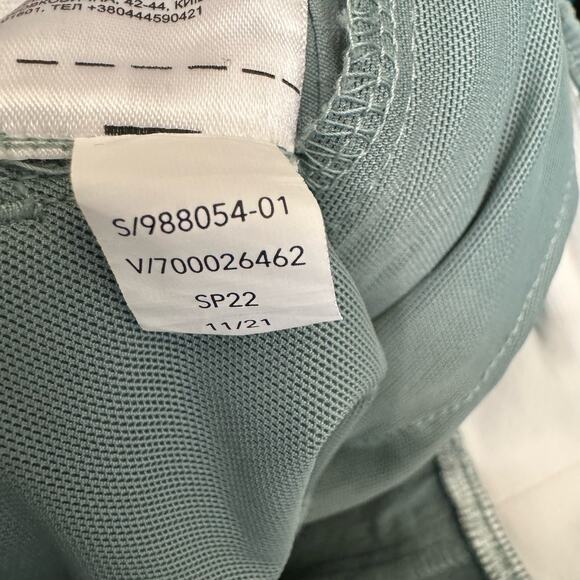 Athleta Pants Trekkie Straight Leg Crop Elastic Waist Drawstring Ankle Sz 10Tall - Picture 12 of 12